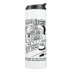 Termo El cliente de la librería le pregunta al vendedor 