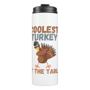 Termo El Día De Gracias Dabbing Turquía Coolest Turkey E