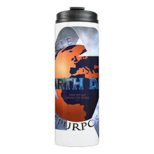 Termo El Día de la Tierra cambia el Tumbler Termal Mundi