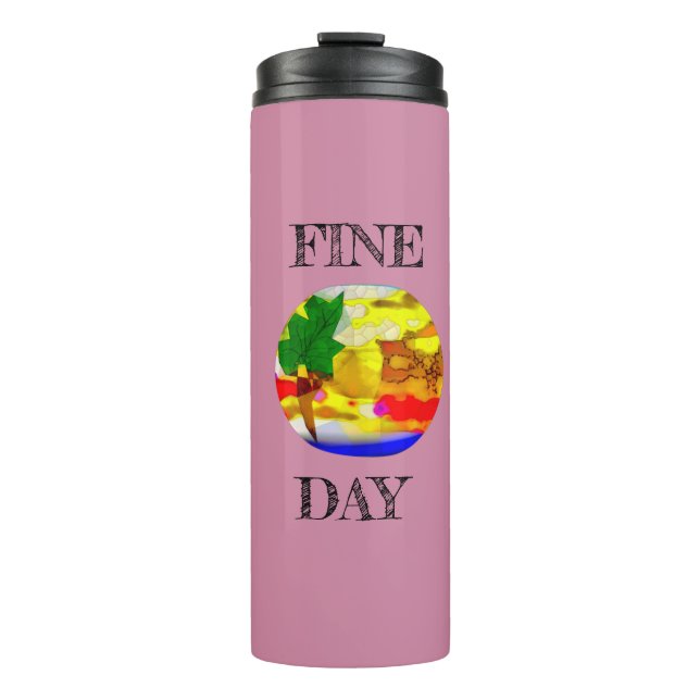 Termo EL DÍA DEL árbol_FINE DE las estrellas (Anverso)