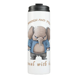 Termo El Elefante Tonto Trato Con Esto Es Agradable Y Gr
