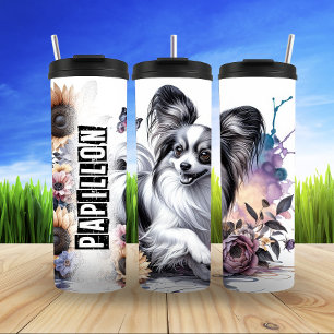 Termo El elegante baile floral de Papillon