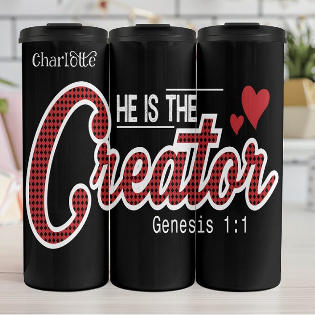 Termo Él es el Creador Génesis 1:1 (Subido por el creador)