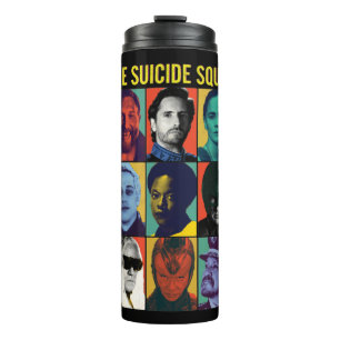 Termo El escuadrón suicida   Retro Grid Con Amanda Walle