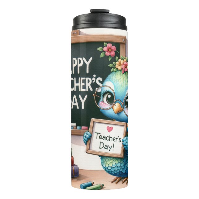Termo El feliz día del profesor (Anverso)
