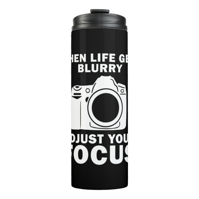 Termo El fotógrafo ajusta tu enfoque (Anverso)