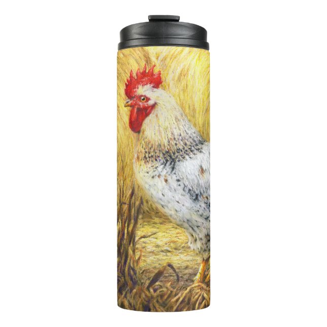 Termo El gallo de los graneros (Anverso)