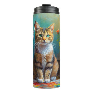 Termo El gato artístico