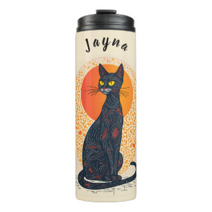 Termo El gato artístico