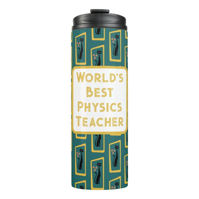 Termo El gato de Schrödinger a mediados de siglo azul os (Anverso)