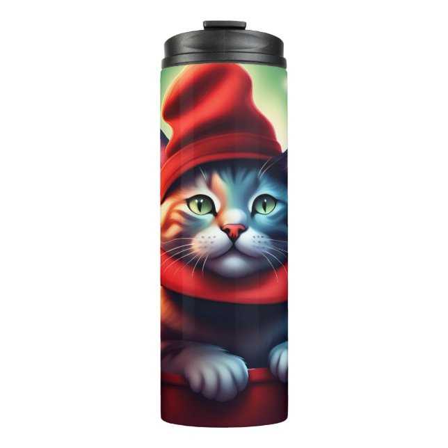 Termo el gato del asistente (Anverso)