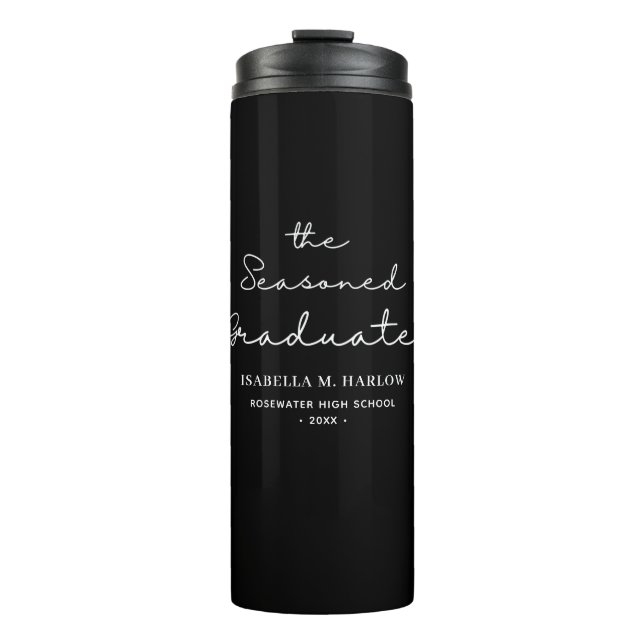 Termo El Graduado De Temporada Personalizado (Anverso)