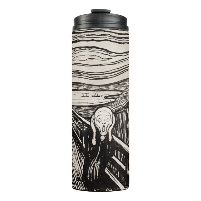 Termo El grito Edvard Munch (Anverso)
