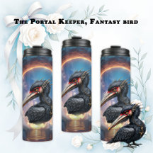 El Guardián del Portal – Ave de fantasía