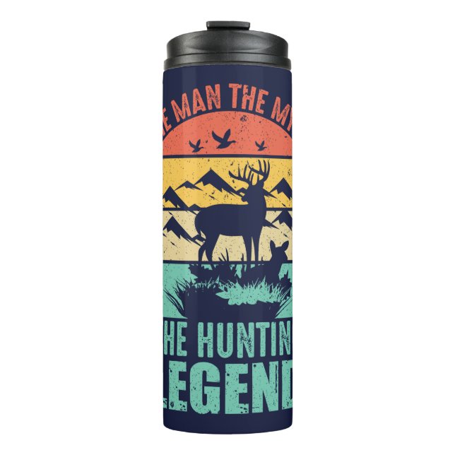 Termo El hombre - El mito - La leyenda de la caza (Anverso)