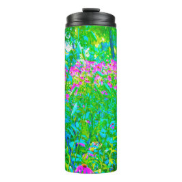 Termo El impresionante paisaje del jardín azul Aqua