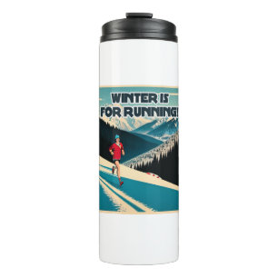 Termo El Invierno Es Para Correr