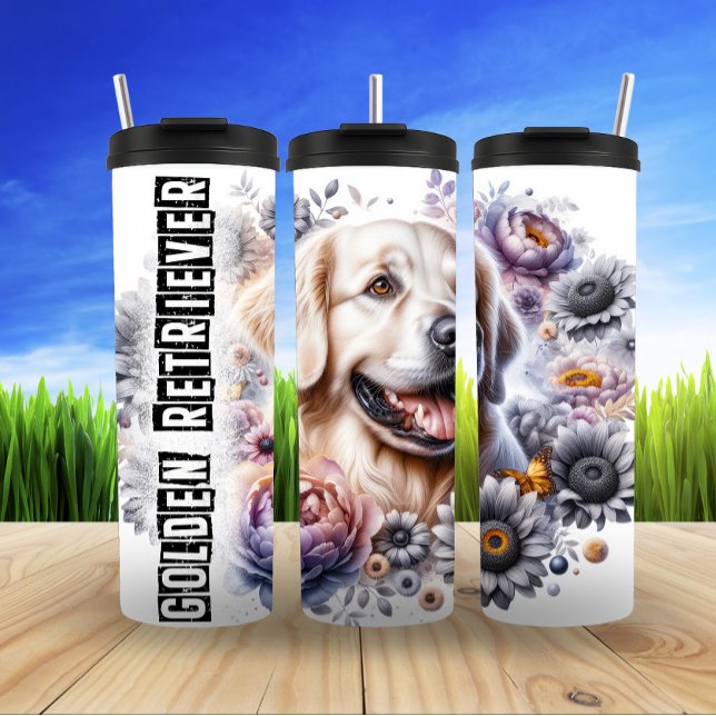 Termo El jardín suave de Golden Retriever (Subido por el creador)