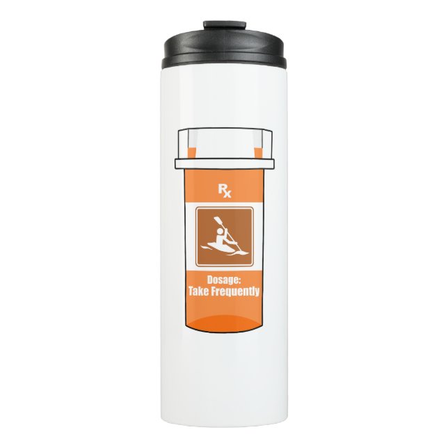 Termo El Kayak Es Mi Medicina (Anverso)