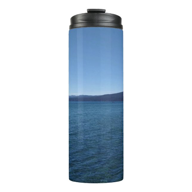 Termo El lago Tahoe en la madrugada (Anverso)