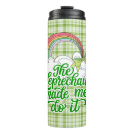 Termo El Leprechaun me hizo hacerlo - Día de San Patrici