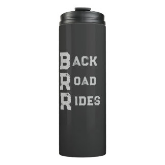 Termo El logotipo "Back Road Rids Letters"