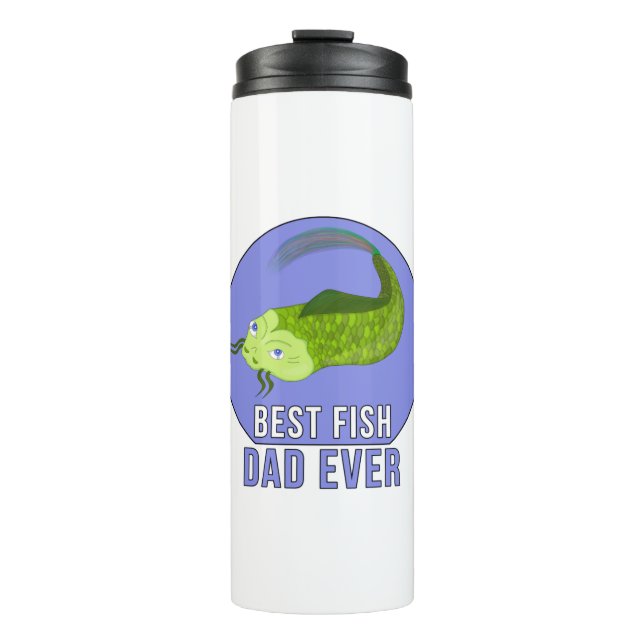 Termo El mejor padre de pescado (Anverso)