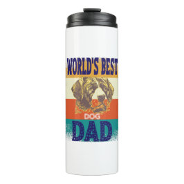 Termo el mejor padre del perro del mundo