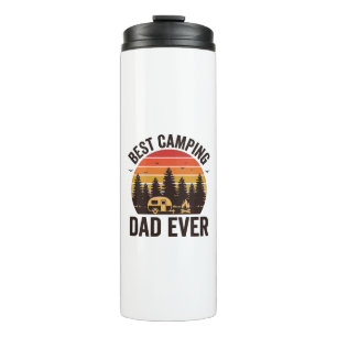 Termo El mejor papá de camping de todos los tiempos Dise