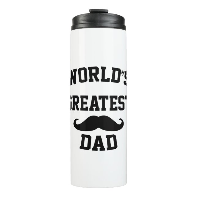 Termo El mejor papá del mundo (Anverso)