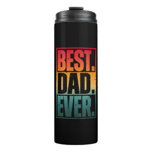 TERMO EL MEJOR PAPÁ DEL MUNDO TIPOGRAFÍA