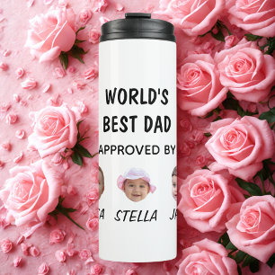 Termo El mejor Personalizado de Tumbler de papá del mund