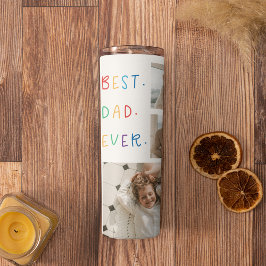 Termo El mejor regalo de papá de color de la foto modern