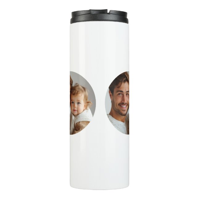 Termo El mejor tumbler termal del mundo personalizado (Reverso)