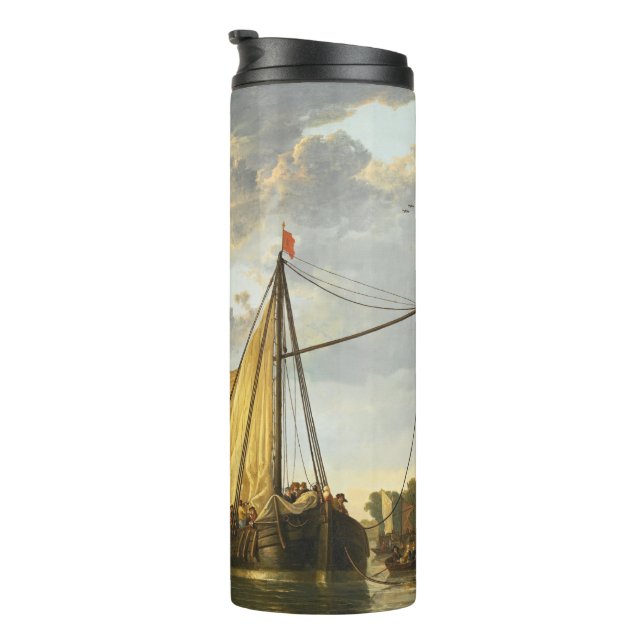 Termo El Mosa en Dordrecht  Aelbert Cuyp (Rotado hacia la derecha)