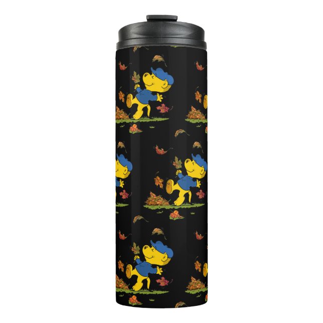 Termo El otoño de Ferald deja un tumbler térmico (Anverso)