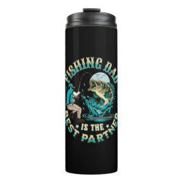 Termo El Padre Pescador Es El Mejor Socio