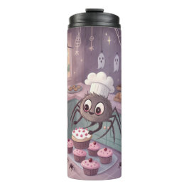 Termo El panadero araña | Póster Kawaii de Halloween