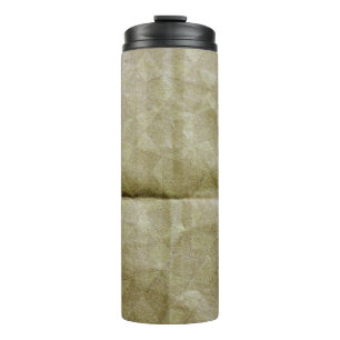 Termo El papel pardo arruga. Calma el papel. Fondo 