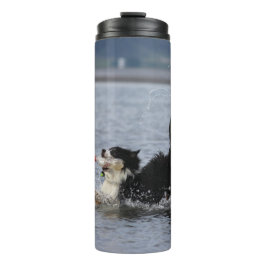 Termo El perro tonto en el agua, vaso, personaliza