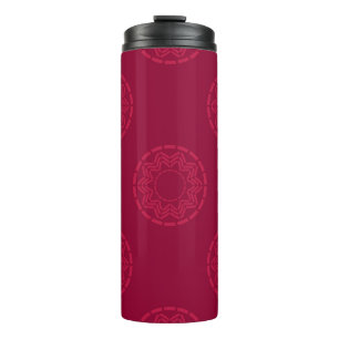 Termo El polka tiene un patrón impecable. Bac geométrica