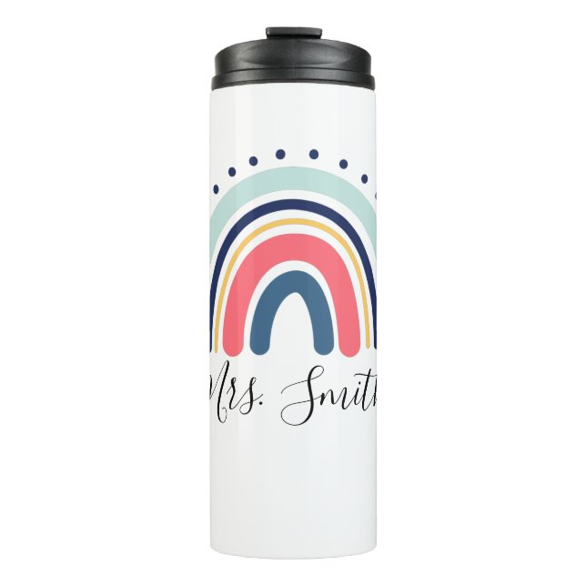 Termo El profesor personalizado Mug Travel Mug Tumbler (Anverso)