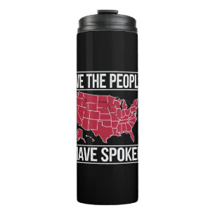 Termo El pueblo ha hablado del mapa de las elecciones de