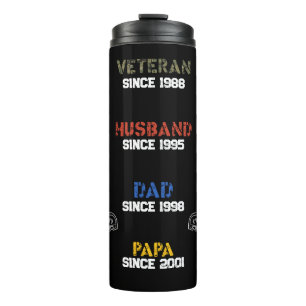 Termo El regalo de la familia del abuelo del padre veter