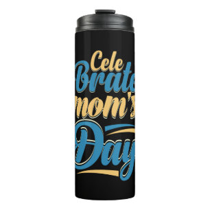 Termo El regalo de la madre celebra el día de la madre