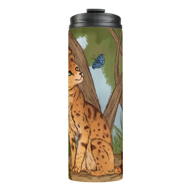 Termo El Serval y la Mariposa (Anverso)