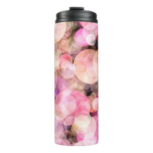 Termo El telón de fondo de las burbujas amarillas páli