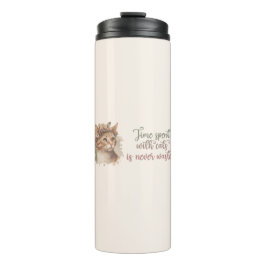 Termo El Tiempo Que Se Dedica Con El Diseño De Acuarela