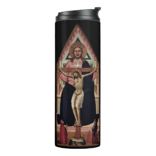 Termo El tumbler de arte religioso "La Trinidad"