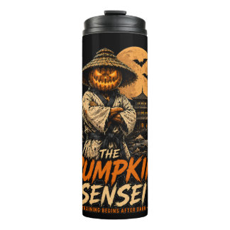 Termo El Tumbler de Artes Marciales de Halloween del Sen